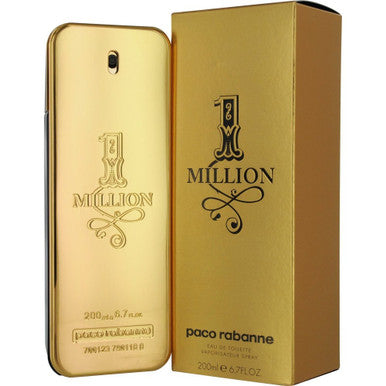 PACO RABANNE ONE MILLION 6.7 EAU DE TOILETTE SPRAY FOR MEN by PACO RABANNE