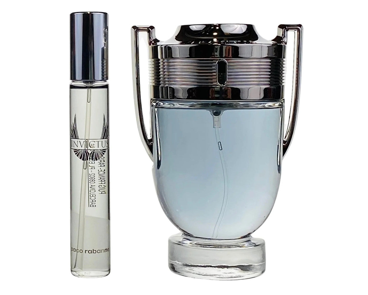 Paco Rabanne Invictus 2pc Set for Men: 6.8 oz + 0.34 oz EDT