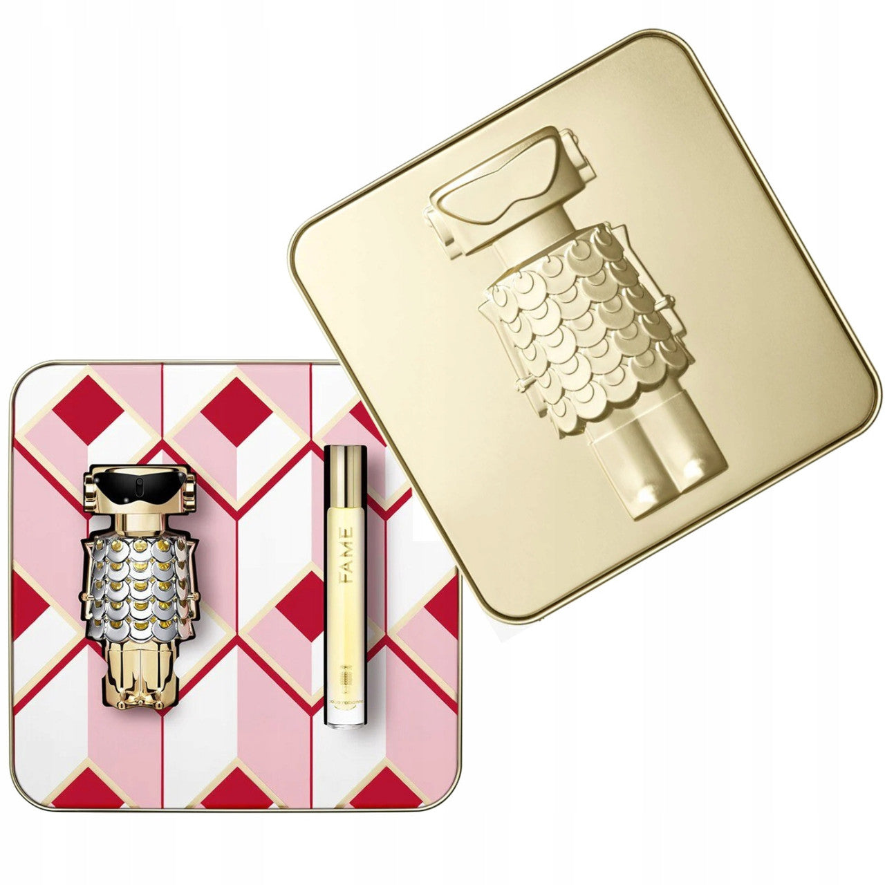 Paco Rabanne Fame 2pc Set for Women: 2.7 oz EDP + 0.34 oz EDP