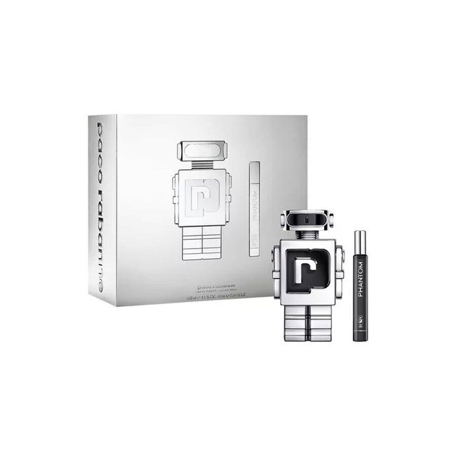 Paco Rabanne Phantom 2pc Set for Men: 5.1 oz + 0.34 oz EDT (Set 2)