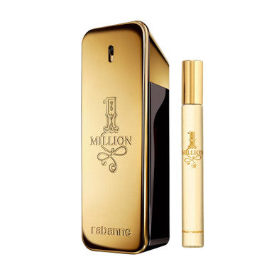 PACO RABANNE ONE MILLION 2 PCS SET FOR MEN: 6.7 EAU DE TOILETTE SPRAY + 0.33 OZ EAU DE TOILETTE SPRAY. by PACO RABANNE