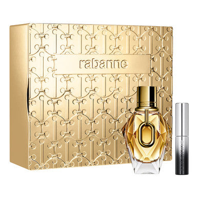 PACO RABANNE MILLION GOLD 2 PCS SET FOR WOMEN: 1.7 EAU DE PARFUM SPRAY + EYEPHORIA 0.15 MASCARA by PACO RABANNE