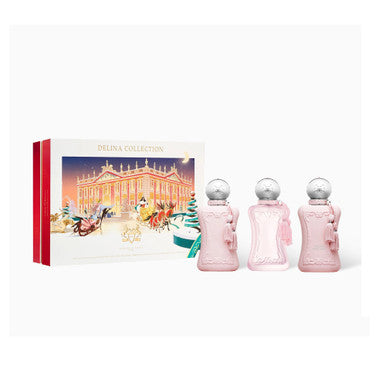 PARFUMS DE MARLY DELINA 3 PCS SET FOR WOMEN: 1 OZ EAU DE PARFUM SPRAY + DELINA EXCLUSIF 1 OZ EAU DE PARFUM SPRAY + DELINA LA ROSEE 1 OZ EAU DE PARFUM SPRAY. by PARFUMS DE MARLY