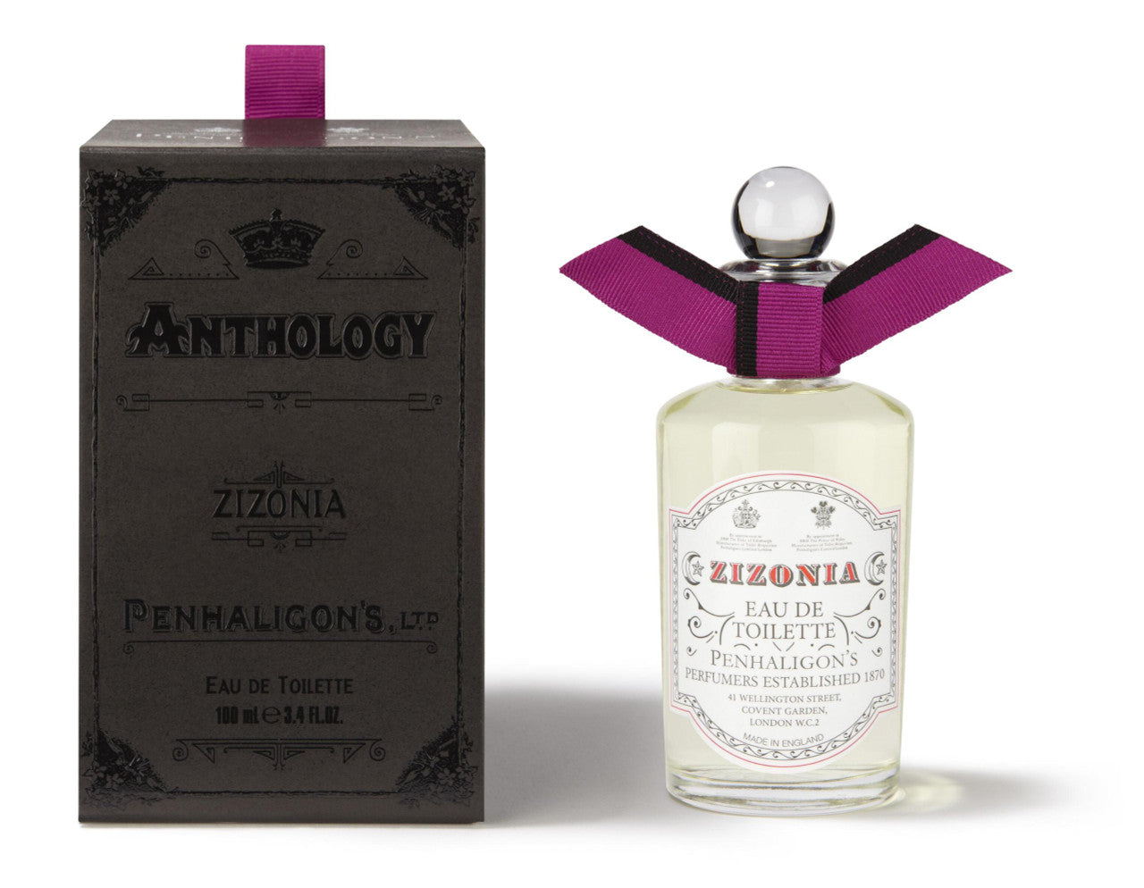PENHALIGON'S ANTHOLOGY ZIZONIA 3.4 EAU DE TOILETTE SPRAY FOR MEN