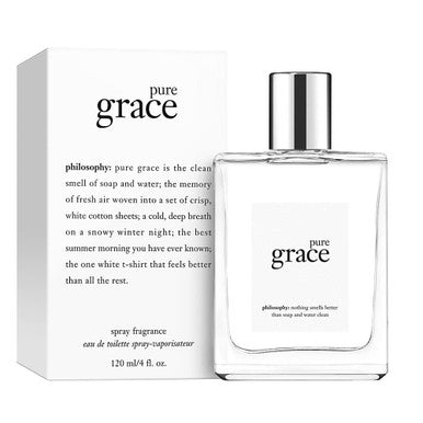 PHILOSOPHY PURE GRACE 4 OZ EAU DE TOILETTE SPRAY by PHILOSOPHY
