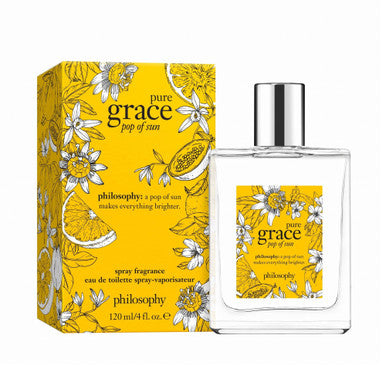 PHILOSOPHY PURE GRACE POP OF SUN 4 OZ EAU DE TOILETTE SPRAY FOR WOMEN by PHILOSOPHY