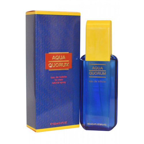 AQUA QUORUM 3.4 OZ EAU DE TOILETTE SPRAY FOR MEN
