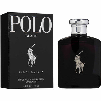 POLO BLACK 4.2 EAU DE TOILETTE SPRAY FOR MEN by RALPH LAUREN
