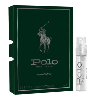 POLO GREEN INTENSE 0.04 COLOGNE SPRAY VIAL FOR MEN by RALPH LAUREN