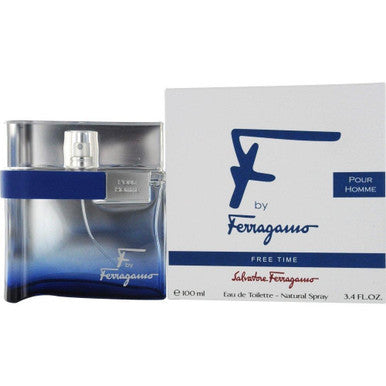 SALVATORE FERRAGAMO F BY FERRGAMO FREE TIME 3.4 EAU DE TOILETTE SPRAY by SALVATORE FERRAGAMO