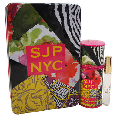 SJP NYC 2 PCS SET FOR WOMEN: 3.4 EAU DE PARFUM SPRAY + 0.34 EAU DE PARFUM ROLLERBALL by SARAH JESSICA PARKER