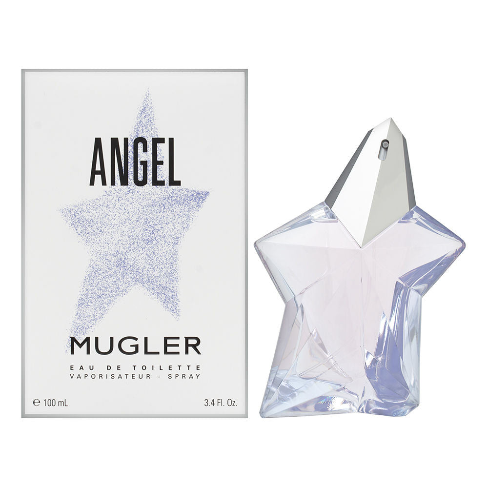 THIERRY MUGLER ANGEL 3.4 OZ EAU DE TOILETTE SPRAY FOR WOMEN STANDING STAR