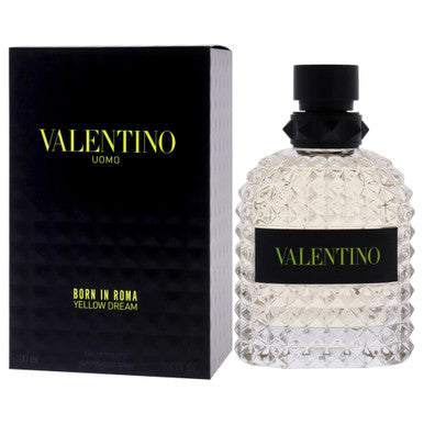 VALENTINO UOMO BORN IN ROMA YELLOW DREAM 3.4 EAU DE TOILETTE SPRAY by VALENTINO