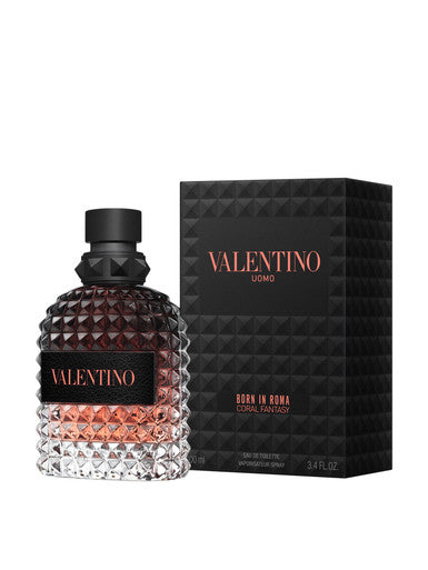 VALENTINO UOMO BORN IN ROMA CORAL FANTASY 3.4 EAU DE TOILETTE SPRAY by VALENTINO