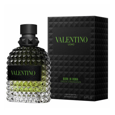 VALENTINO UOMO BORN IN ROMA GREEN STRAVAGANZA 3.4 EAU DE TOILETTE SPRAY by VALENTINO