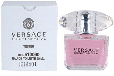 VERSACE BRIGHT CRYSTAL TESTER 3 OZ EAU DE TOILETTE SPRAY by VERSACE