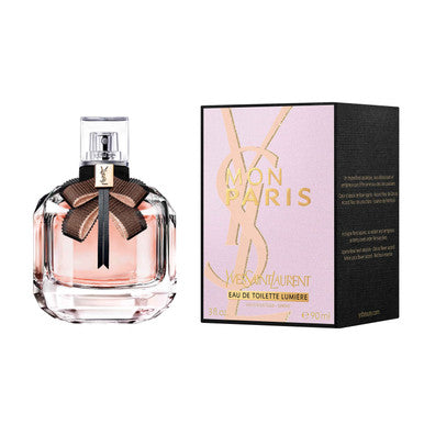 YSL MON PARIS LUMIERE 3 OZ EAU DE TOILETTE SPRAY FOR WOMEN by YVES SAINT LAURENT