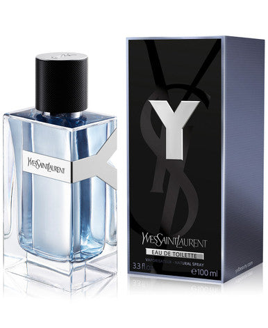 Y BY YSL 3.3 EAU DE TOILETTE SPRAY FOR MEN (NEW) by YVES SAINT LAURENT